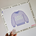 East Coast Sweater Needlepoint Canvas