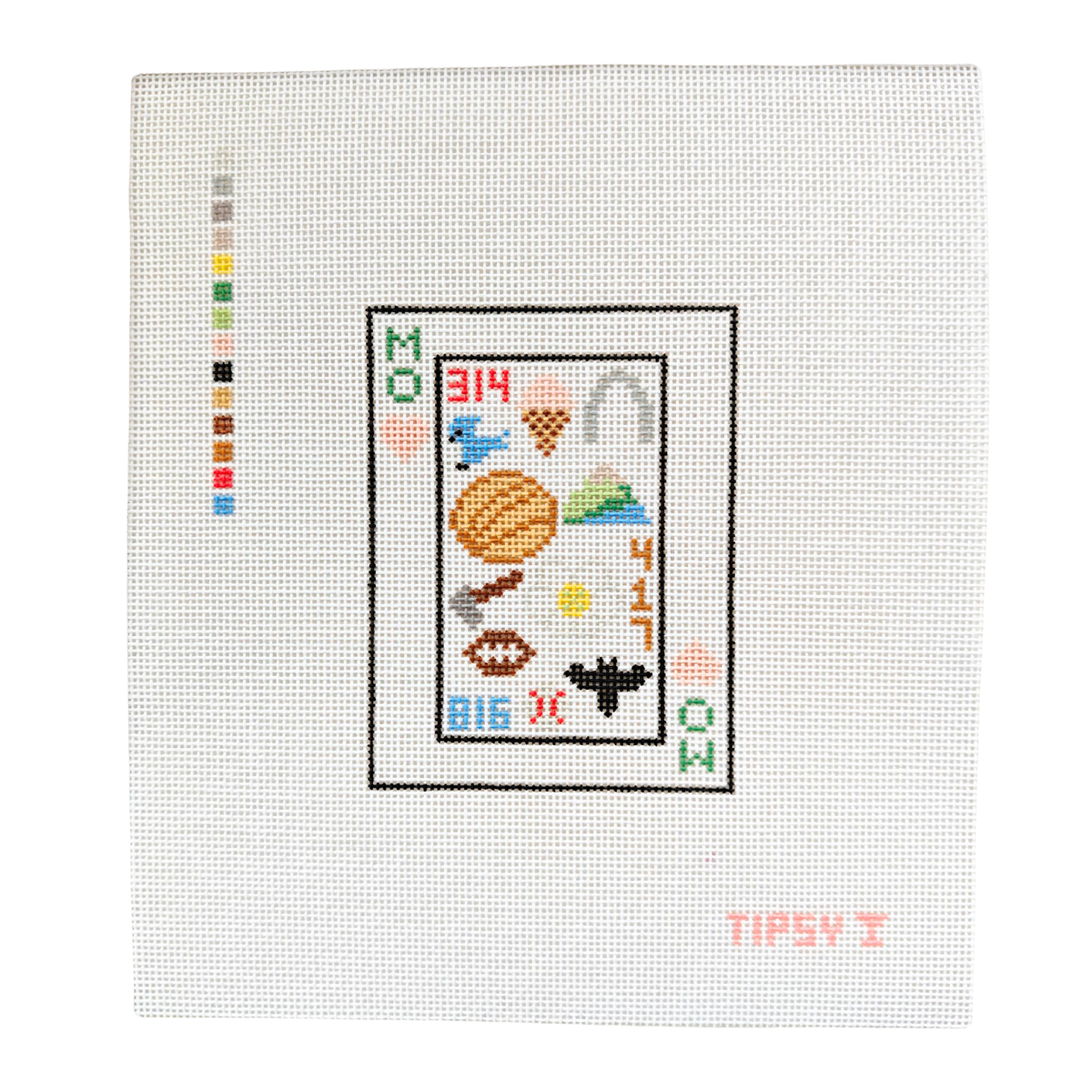 Pre-Order: MO Playing Card Needlepoint Canvas