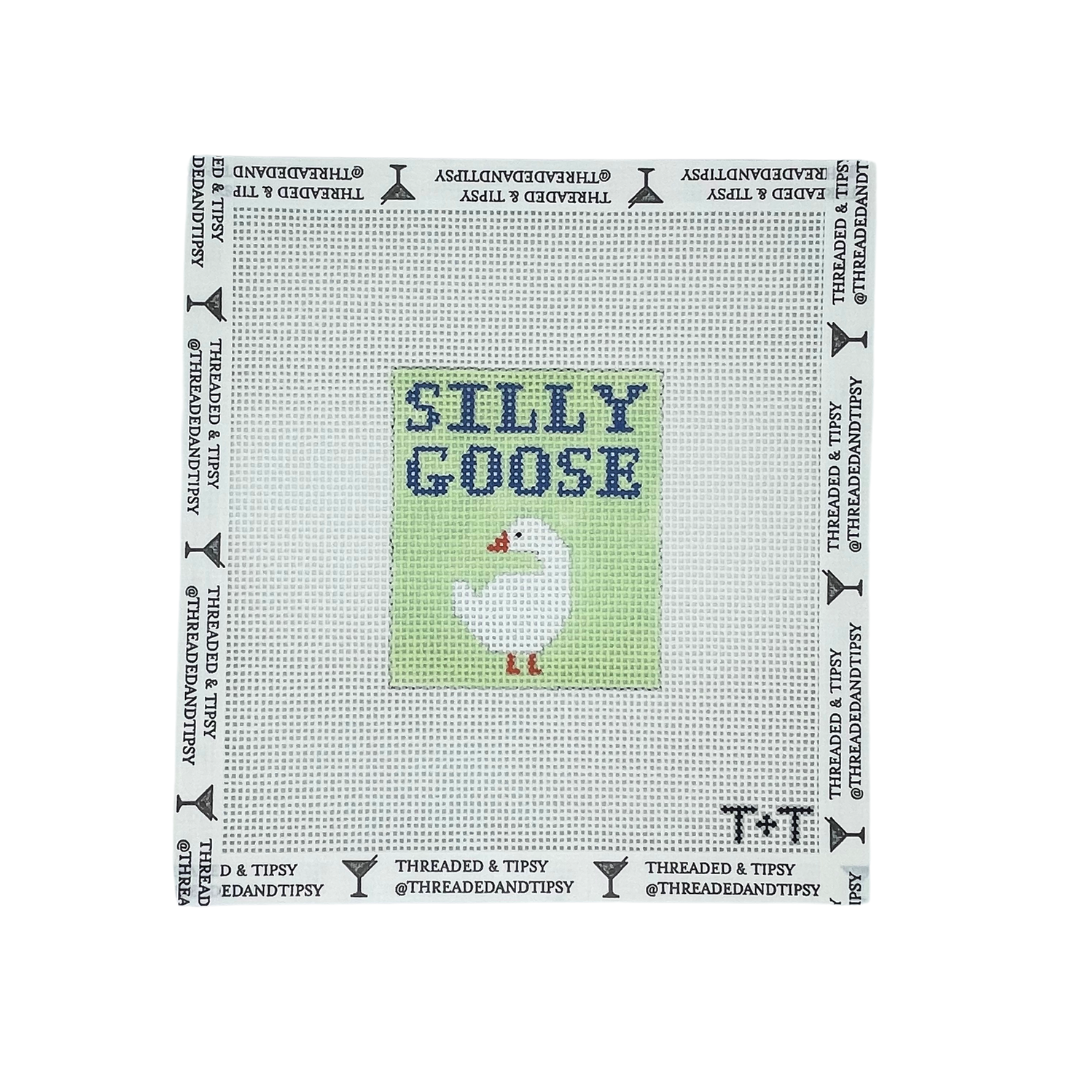 Silly Goose Needlepoint Canvas
