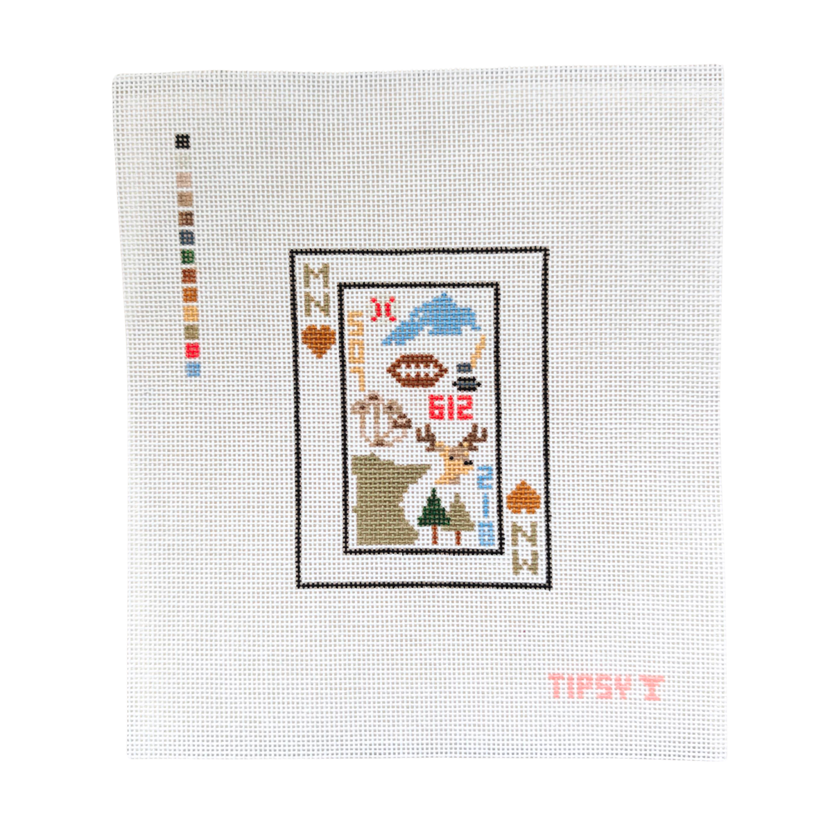 Pre- Order: MN Playing Card Needlepoint Canvas
