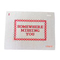 Pre-Order: Somewhere Missing You Needlepoint Canvas