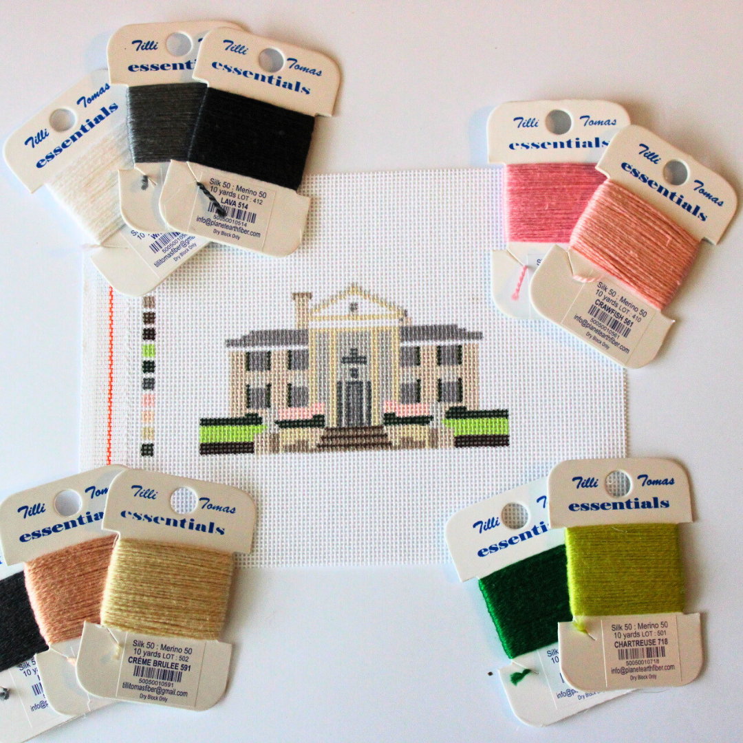 House of the King Needlepoint Canvas
