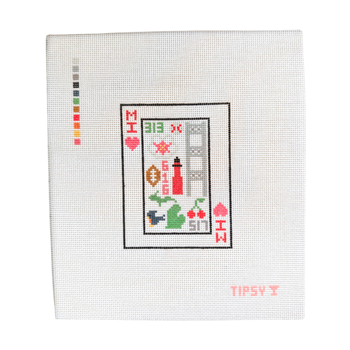 Pre-Order: MI Playing Card Needlepoint Canvas
