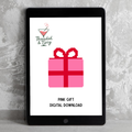 Pink Gift Digital Needlepoint Chart