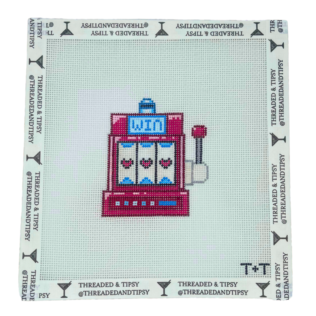 Pre-Order: Slot Machine Needlepoint Canvas