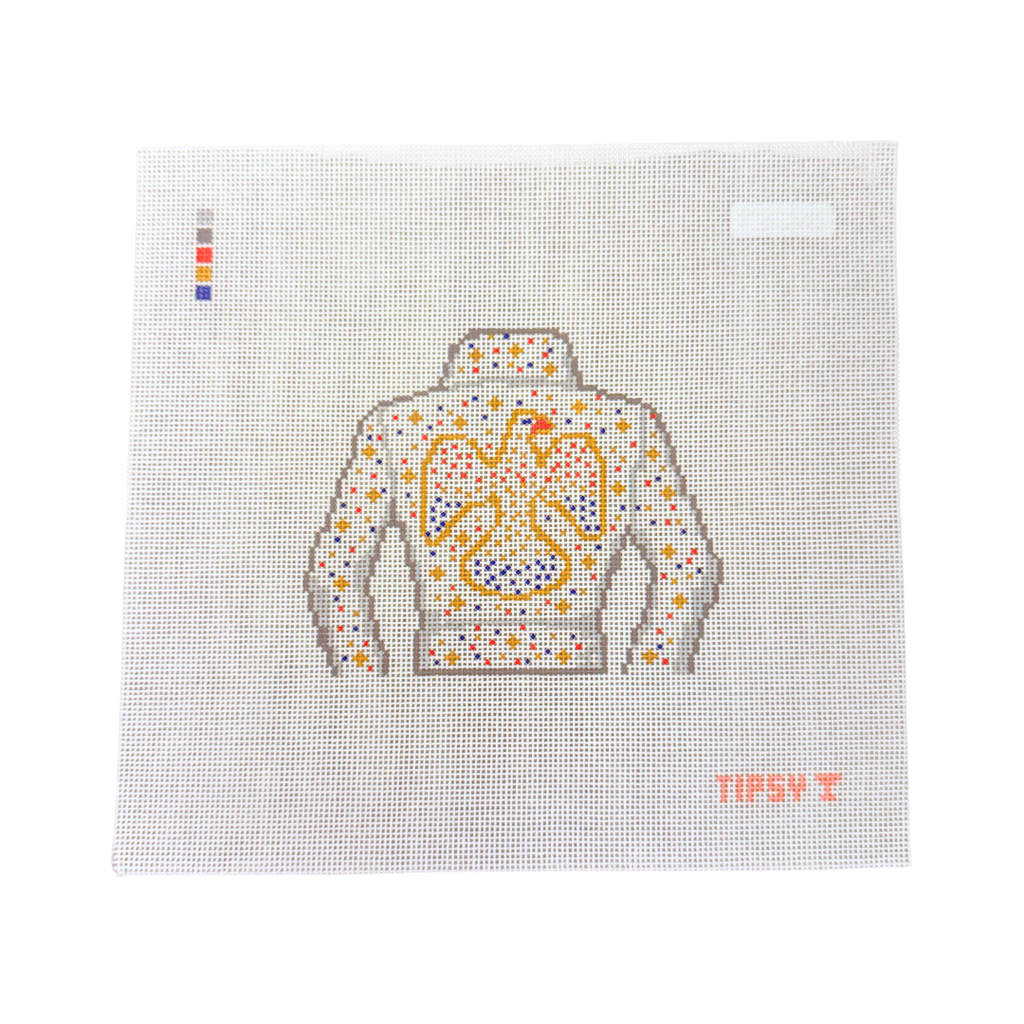 Pre-Order: The King Needlepoint Canvas