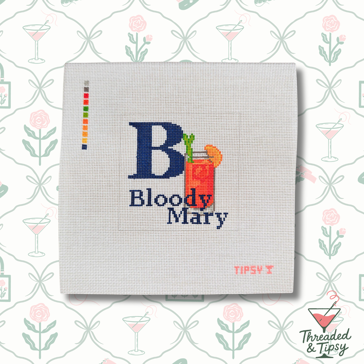 Pre-Order: B for Bloody Mary Needlepoint Canvas