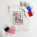 Pre-Order: DC Playing Card Needlepoint Canvas