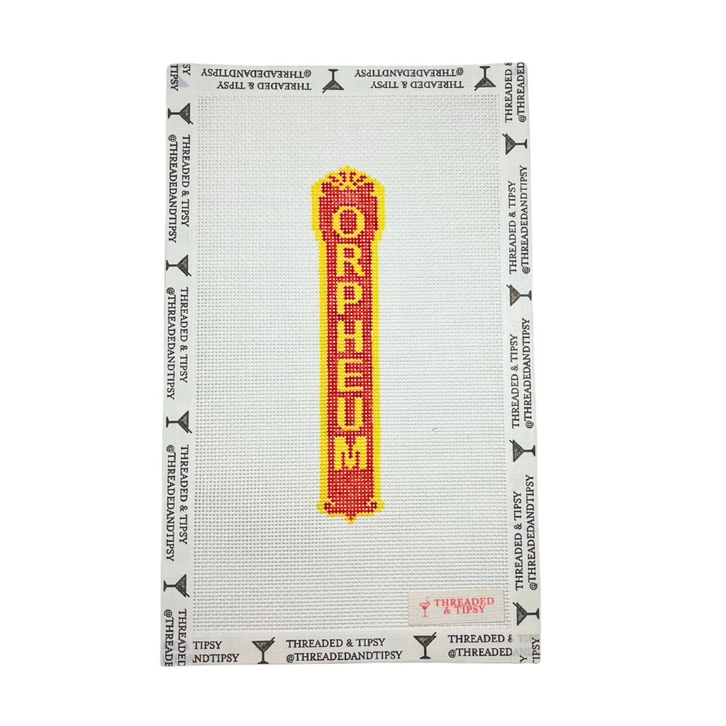 Memphis Theater Needlepoint Canvas