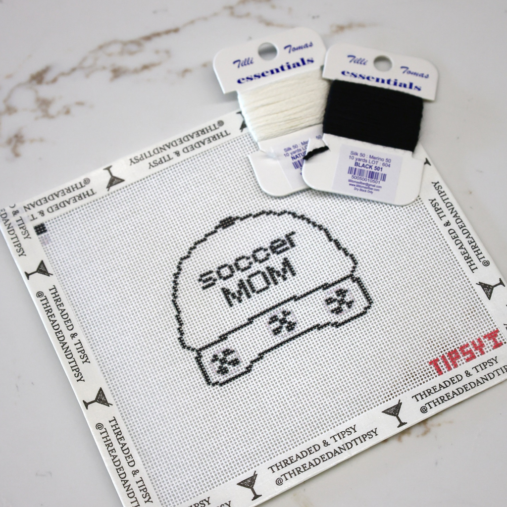 Soccer Mom Needlepoint Canvas