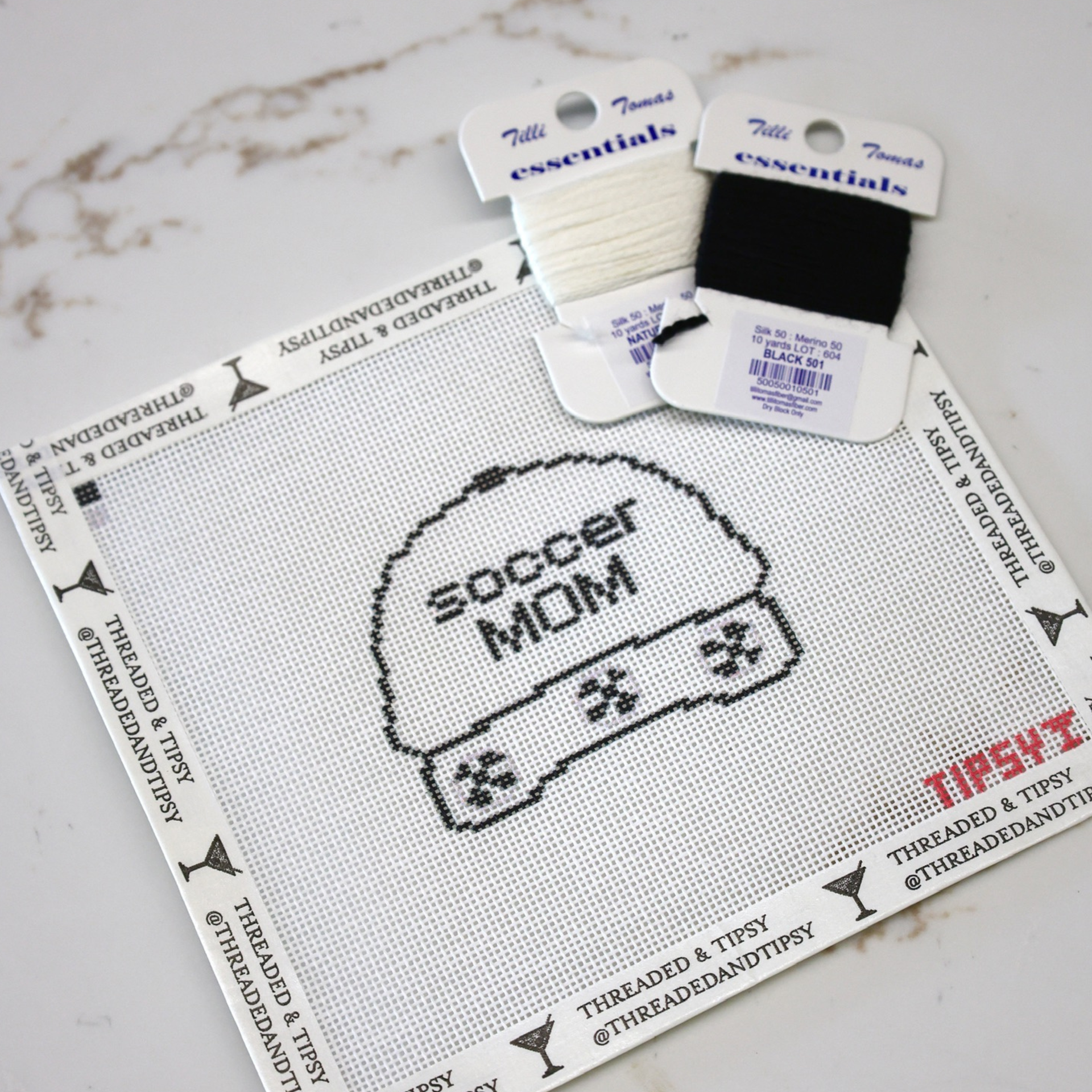 Soccer Mom Needlepoint Canvas