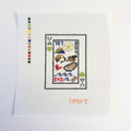 VA Playing Card Needlepoint Canvas