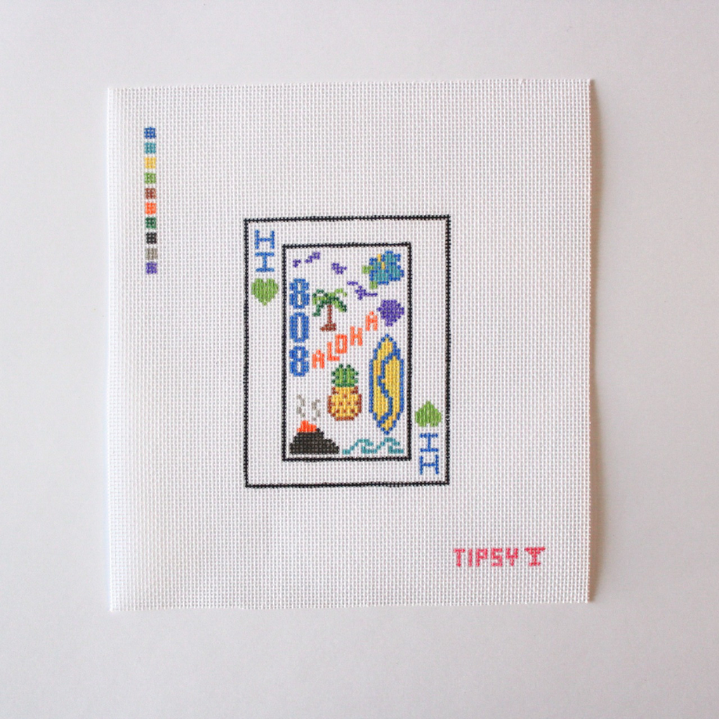 Pre-Order: HI Playing Card Needlepoint Canvas