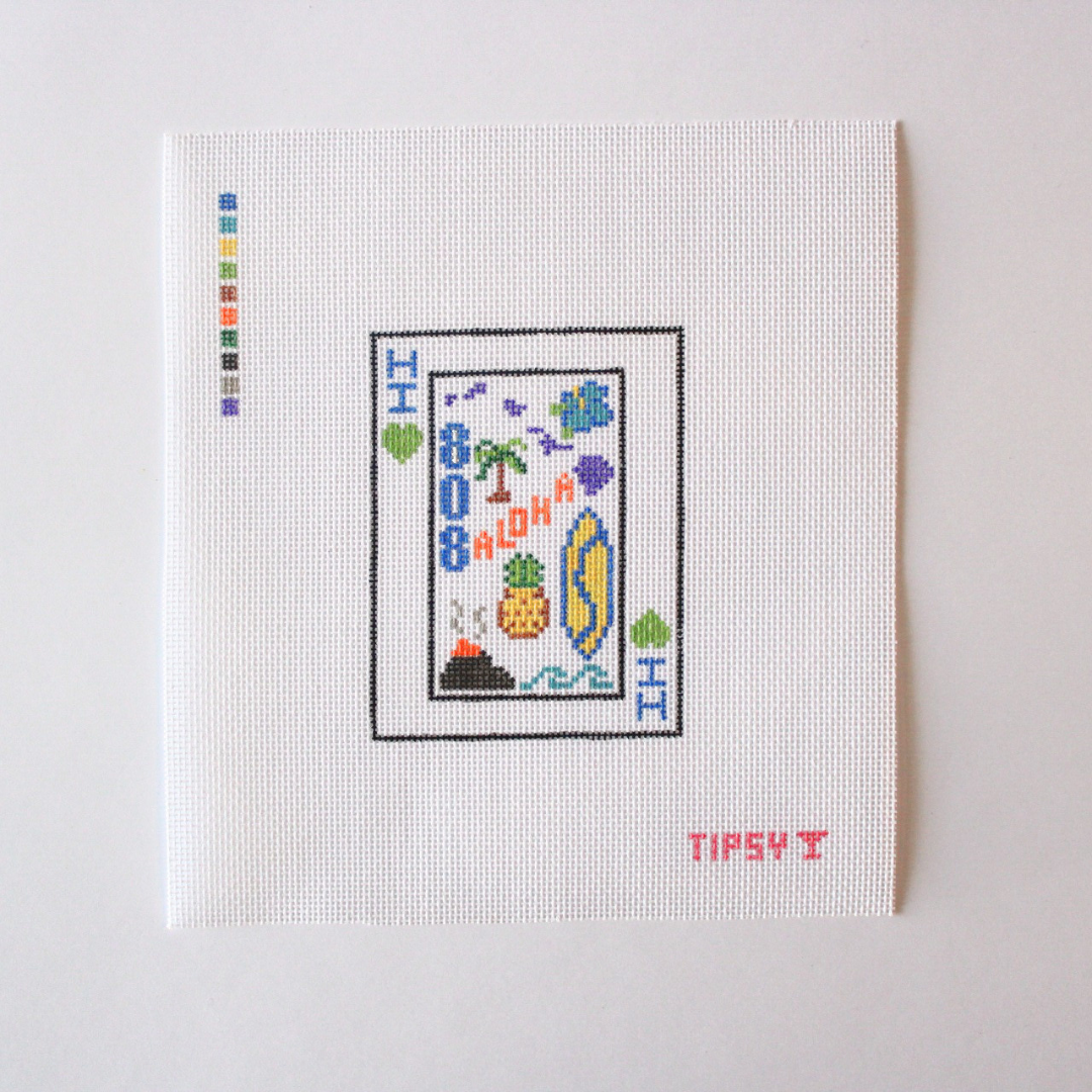 Pre-Order: HI Playing Card Needlepoint Canvas