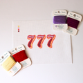 Lucky 7's Needlepoint Canvas