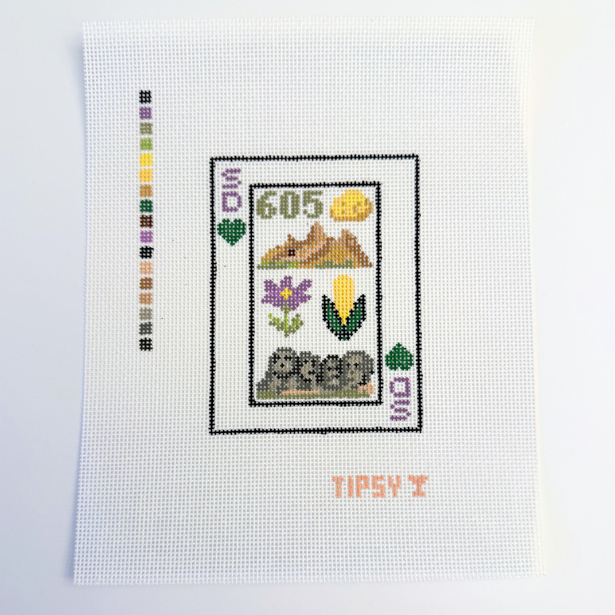 SD Playing Card Needlepoint Canvas