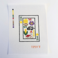 Pre-Order: WI Playing Card Needlepoint Canvas