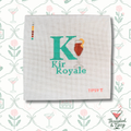 K for Kir Royale Needlepoint Canvas