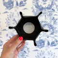 Black Self-Finishing Mini Snap Tray For Needlepoint