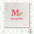 M for Margarita Needlepoint Canvas