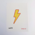 Lightning Bolt Needlepoint Canvas