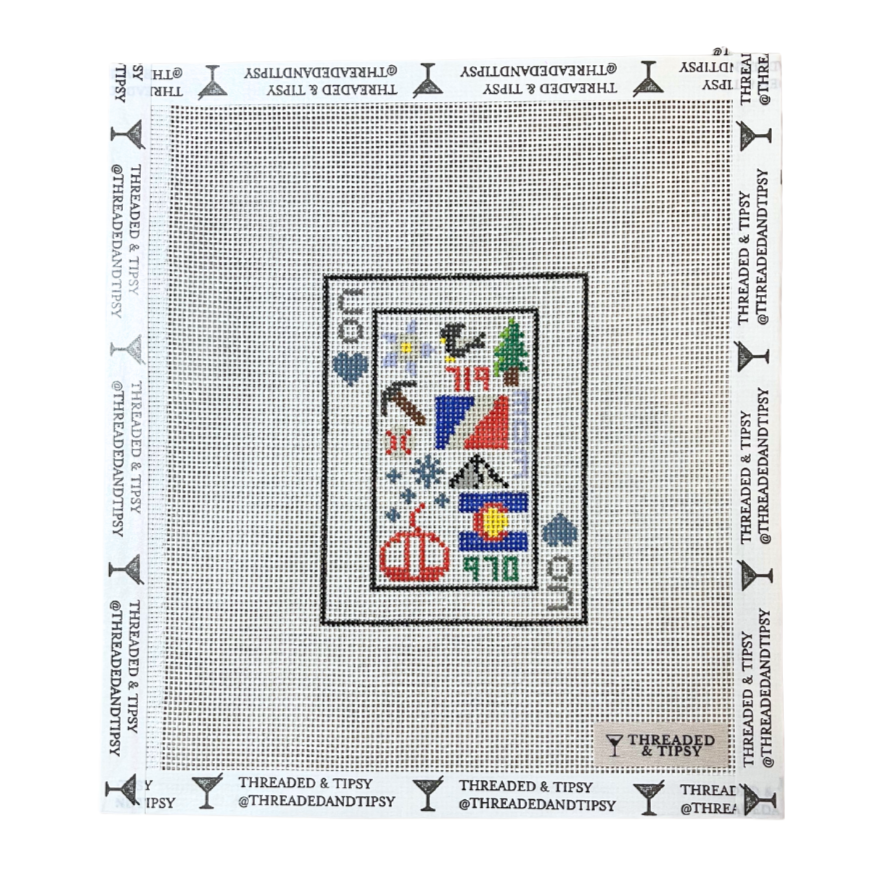 Pre-Order: CO Playing Card Needlepoint Canvas