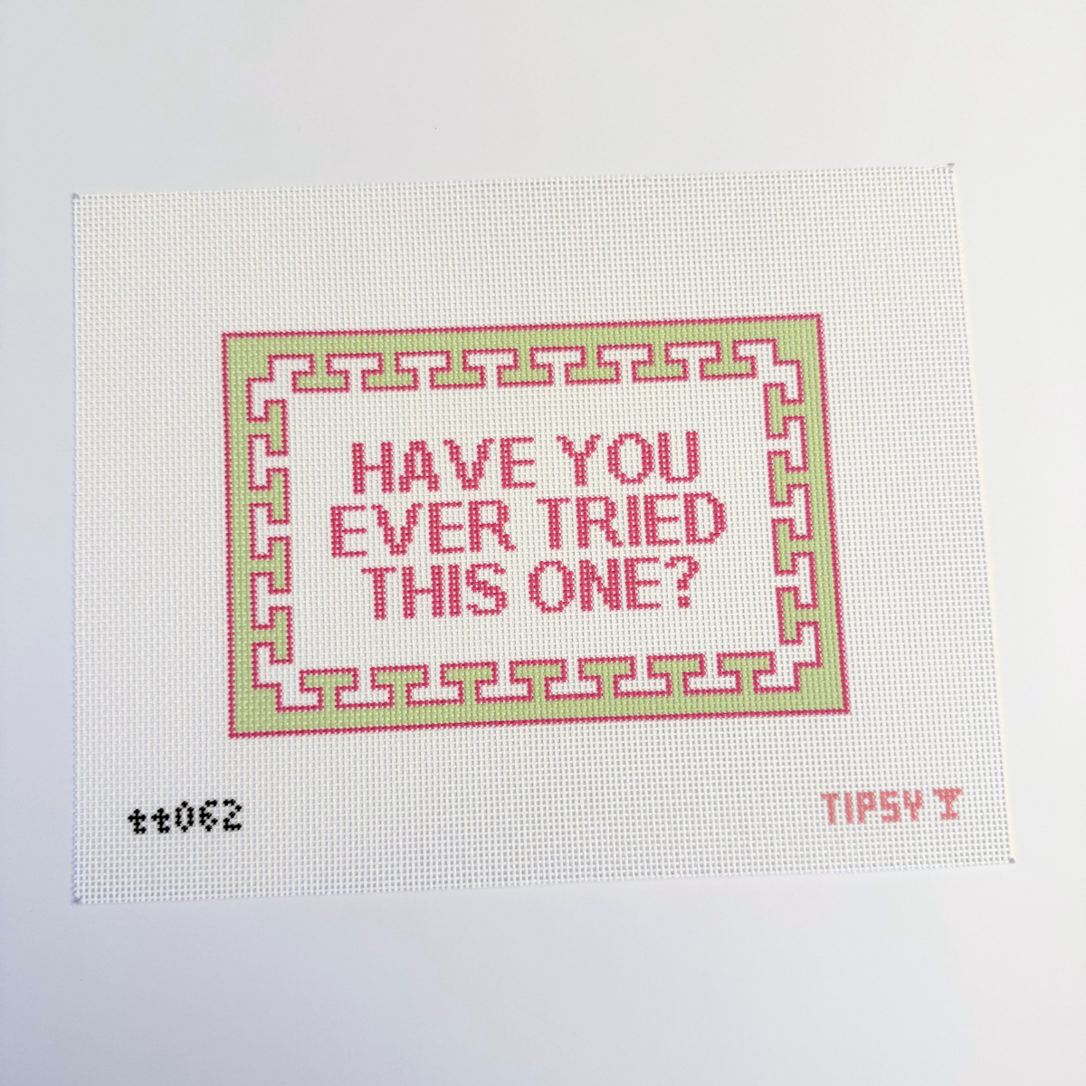 Have You Ever Tried This One? Needlepoint Canvas