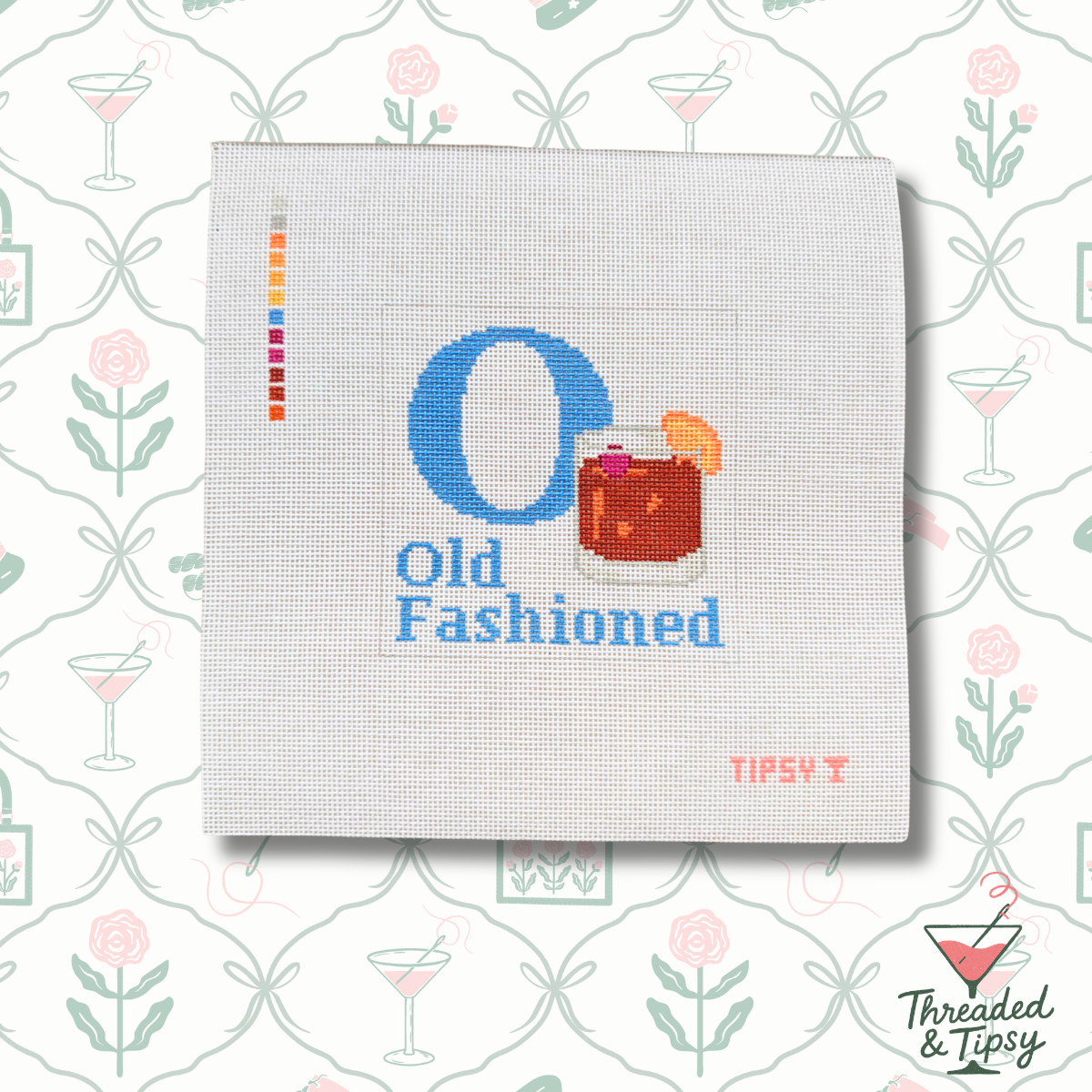 Pre-Order: O for Old Fashioned Needlepoint Canvas