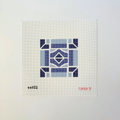 Blue Mosaic Square Needlepoint Canvas