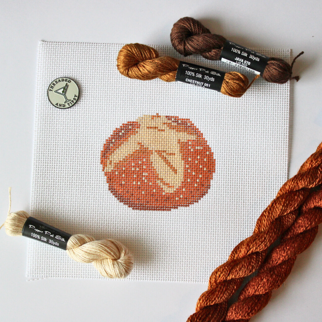 Sourdough Bread Needlepoint Canvas