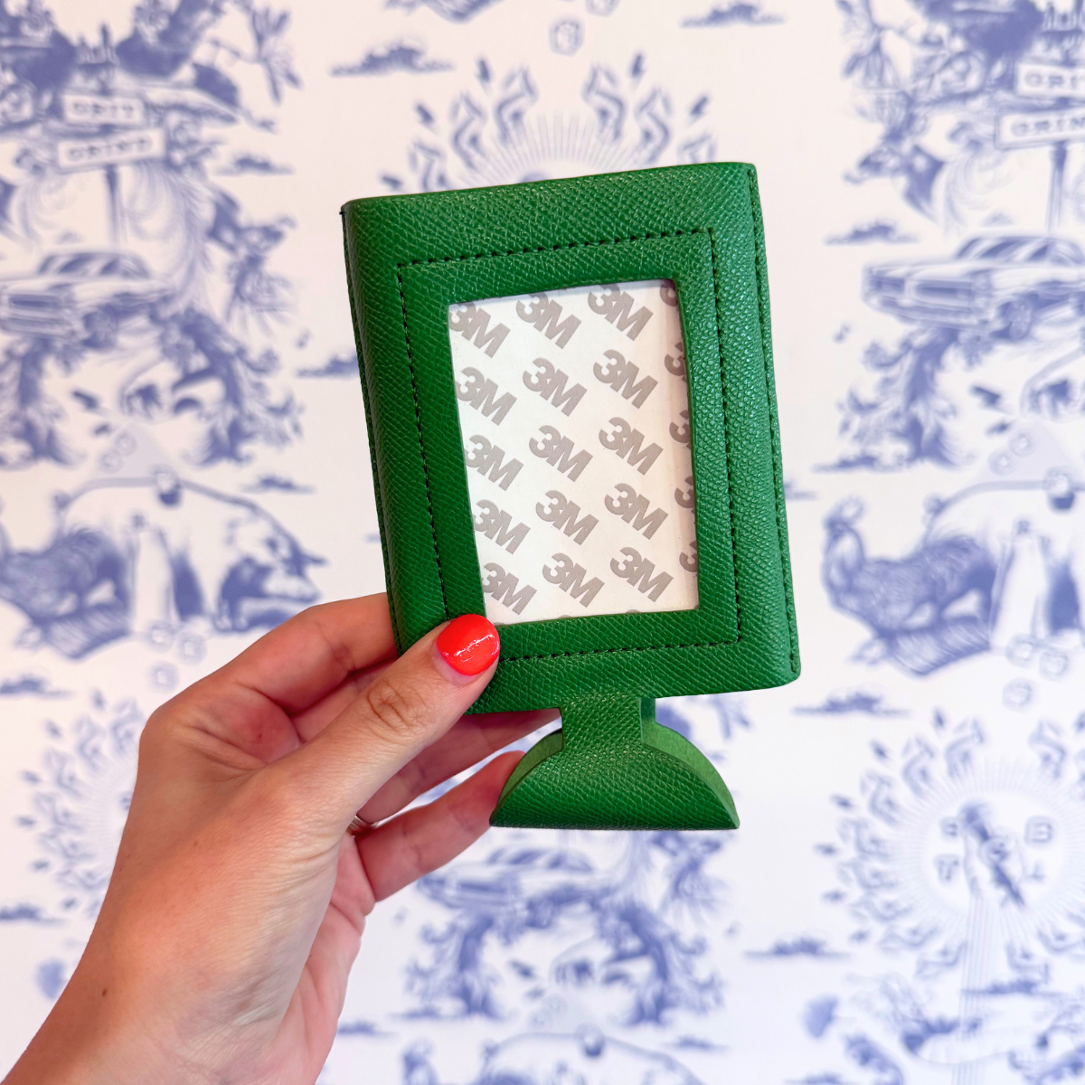 Emerald Self-Finishing Skinny Can Koozie For Needlepoint