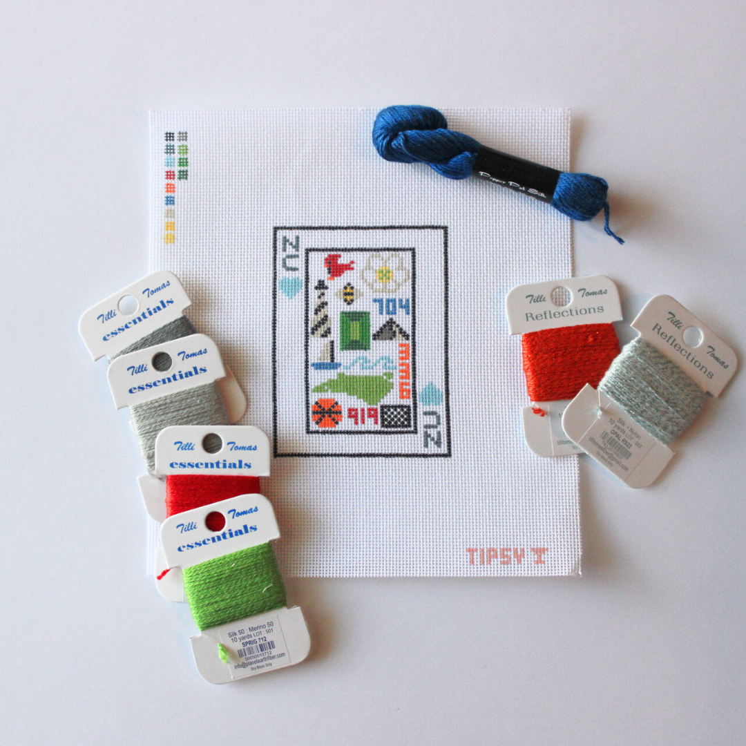 Pre-Order: NC Playing Card Needlepoint Canvas