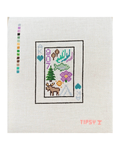 Alaska Playing Card Needlepoint Canvas