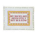 Pre-Order: Ducks Are Not in a Row Needlepoint Canvas
