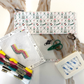 Retro Waves Needlepoint Beginner Kit