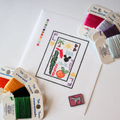 Pre-Order: Florida Playing Card Needlepoint Canvas