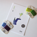 Purple Boot & Marg Needlepoint Canvas