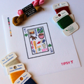 Pre-Order: KY Playing Card Needlepoint Canvas
