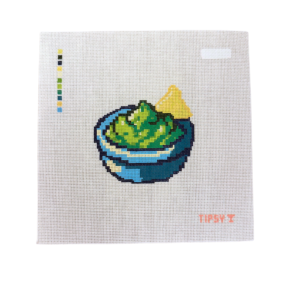 Pre-Order: Guac Needlepoint Canvas