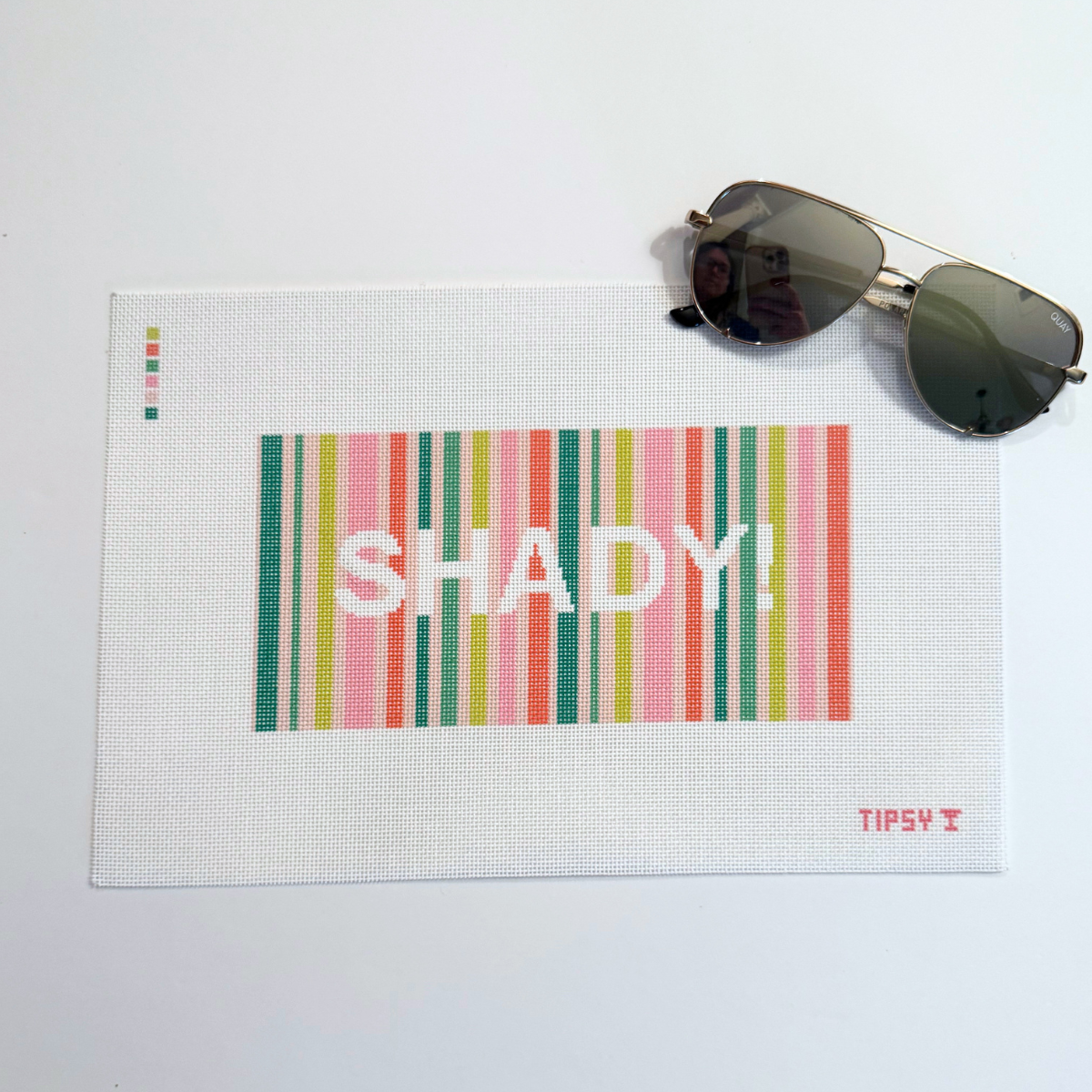 Shady! Needlepoint Canvas