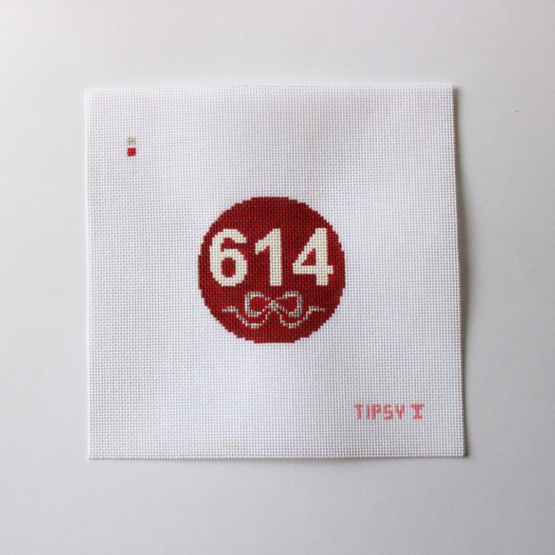 614 Ornament Needlepoint Canvas