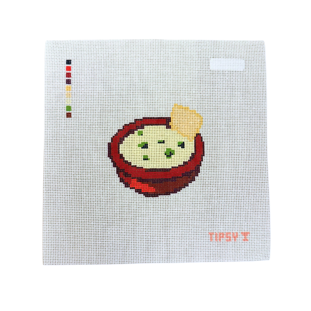 Pre-Order: Queso Needlepoint Canvas