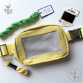 Pre-Finished Stitchable Belt Bag in Butter