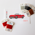 Pre-order: Little Red Corvette Needlepoint Canvas