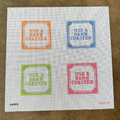 Pre-Order: Use a Damn Coaster Coasters Needlepoint Canvas