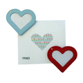 Tulip Heart Needlepoint Canvas