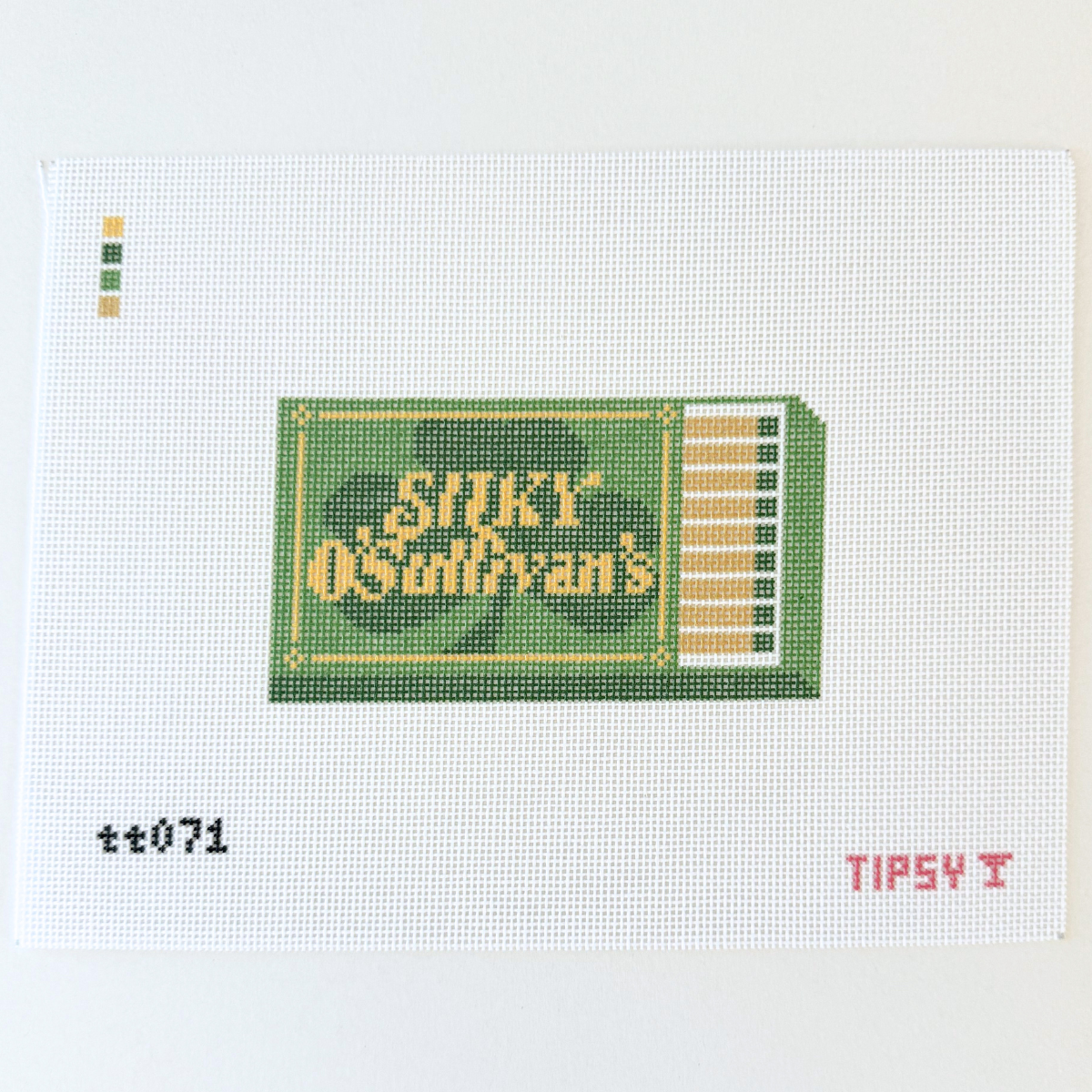 Silky's Matchbox Needlepoint Canvas