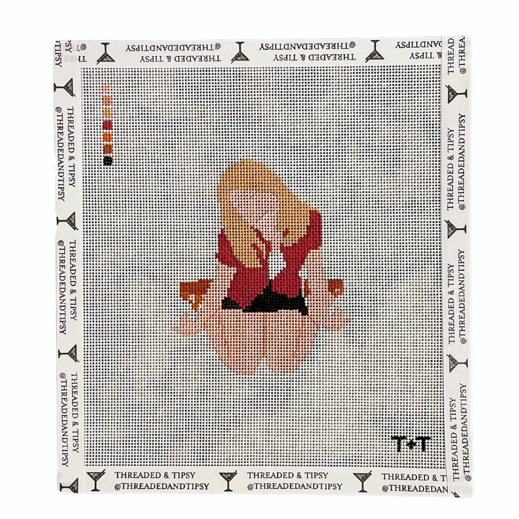 Pop Icon Needlepoint Canvas