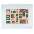 Pre-Order: Palm Beach Match Boxes Needlepoint Canvas
