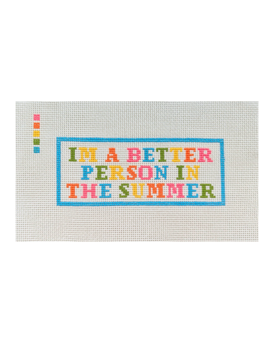 Better Person in the Summer Needlepoint Canvas
